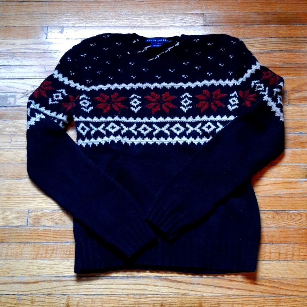 Gorgeous Ralph Lauren hand knit sweater